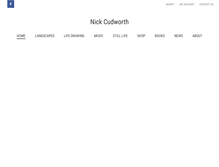 Tablet Screenshot of nickcudworth.co.uk